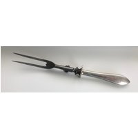 Vintage Old Newbury Crafters | Onc Sterling Silber Spitz Antik Hohlbraten/Steakschnitzgabel 9 1/2", Mono A B W Vintage Old Newbury Crafters | Onc Sterling Silber Spitz Antik Hohlbraten/Steakschnitzgabel 9 1/2", Mono A B W von AmazingSilver21
