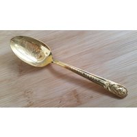 Vintage Sammlerstück Wm Rogers Thomas Jefferson Souvenir Teelöffel, 2Er Set von AmazingSilver21