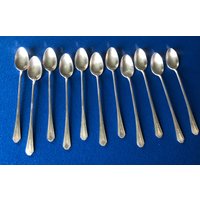 Vintage Wm Rogers 1936 Ivanhoe Muddler/Iced Teaspoon 7 5/8", 11Er Set von AmazingSilver21