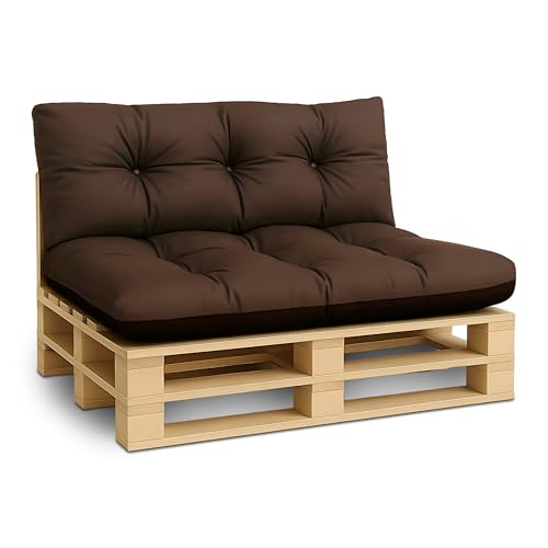 Amazinggirl Palettenkissen Outdoor Kissen Rückenkissen 40 x 120 cm - Auflagen für Paletten Europaletten Palettensofa und Palettenmöbel Palettenpolster Braun Amazinggirl Palettenkissen Outdoor Kissen Rückenkissen 40 x 120 cm - Auflagen für Paletten Europaletten Palettensofa und Palettenmöbel Palettenpolster Braun von Amazinggirl