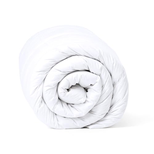 Amazinggirl Bettdecke Winterbettdecke 200 x 140 cm - Duvet Bett Decke Steppdecke Schlafdecke Steppbettdecke Quilt Bettzeug und Bettdecken mit Füllung aus Microfaser weiß von Amazinggirl