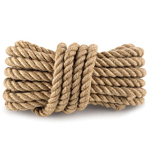 Juteschnur Kordel Schnur - Kordelband garn Paketschnur Hanfseil Rope Bindfaden Jutegarn Gartenschnur Stärke 18 mm 10 Meter von Amazinggirl