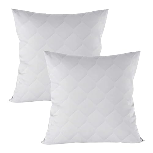 Amazinggirl Kopfkissen 80 x 80 cm Sofakissen Pillow und Polster - Bett und Sofa Kissen Schlafkissen Dekokissen Zierkissen und Kopfpolster Pillows for Sleeping Mikrofaser Oeko-Tex von Amazinggirl