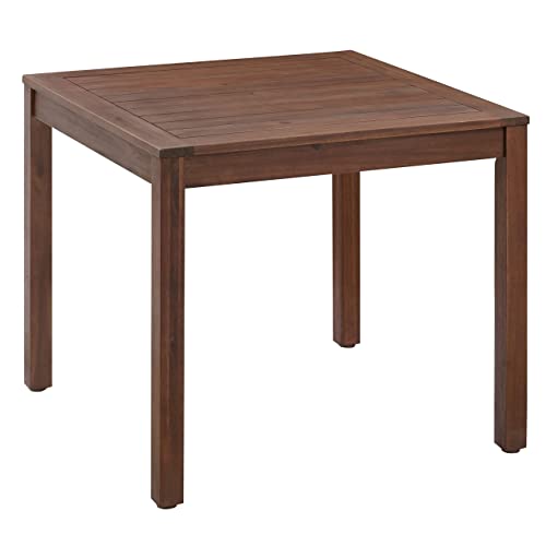 Amazon Aware Outdoor-Tisch, FSC-Akazienholz, 81,3 cm Länge, Walnuss-Finish von Amazon Aware