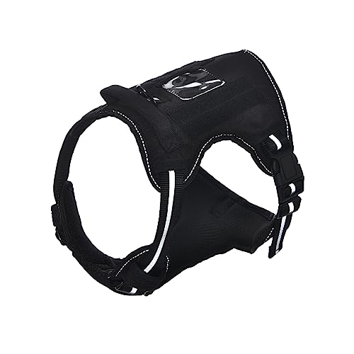 Amazon Basics Anti-Zieh-Hundegeschirr mit vorderem Clip, Westengeschirr, Schwarz, Groß Amazon Basics Anti-Zieh-Hundegeschirr mit vorderem Clip, Westengeschirr, Schwarz, Groß von Amazon Basics