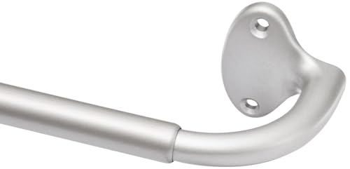 Amazon Basics Gardinenstange mit gebogener Stange für den Innenbereich, ausziehbar, 122 bis 224 cm, Nickel Amazon Basics Gardinenstange mit gebogener Stange für den Innenbereich, ausziehbar, 122 bis 224 cm, Nickel von Amazon Basics