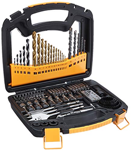 Amazon Basics Bohrer- und Schraubendreher-Multi-Bit-Set, 100 stück von Amazon Basics