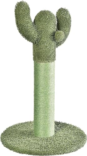 Amazon Basics Kratzbaum für Hauskatzen, Kaktus-Kratzbaum, 1 Stamm, 65 cm, grün Amazon Basics Kratzbaum für Hauskatzen, Kaktus-Kratzbaum, 1 Stamm, 65 cm, grün von Amazon Basics