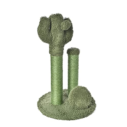 Amazon Basics Kratzbaum für Hauskatzen, Kaktus-Kratzbaum, 3 Stämme, 68 cm, grün Amazon Basics Kratzbaum für Hauskatzen, Kaktus-Kratzbaum, 3 Stämme, 68 cm, grün von Amazon Basics