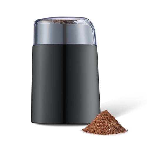 Amazon Basics Elektrische Kaffeemühle, schwarz von Amazon Basics