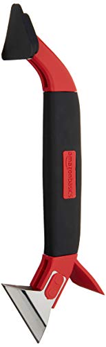 Amazon Basics Fugen-Werkzeug, 3-in-1-Design, zum Entfernen und Auftragen von Dichtungsmasse von Amazon Basics