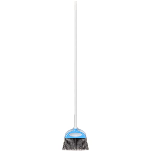 Amazon Basics Kehrschaufel- und Besen-Set, Blau/Weiß von Amazon Basics