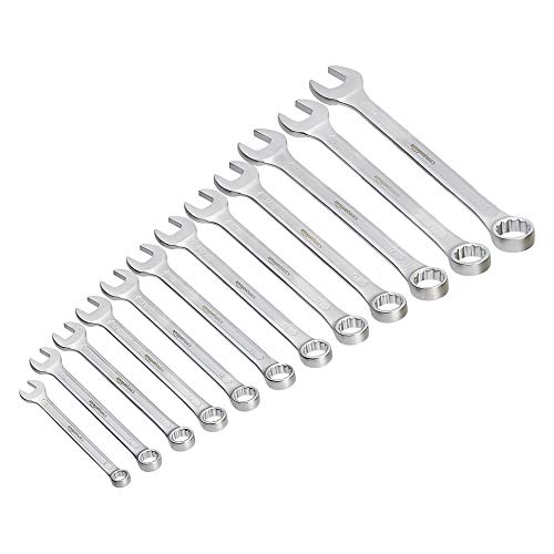 Amazon Basics - Ringmaulschlüssel-Satz, 12 Teile von Amazon Basics