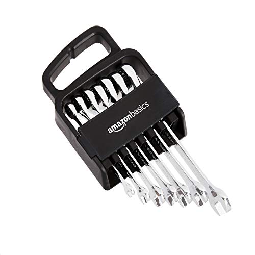 Amazon Basics Ringmaulschlüssel-Set, metrisch, 7-teilig Amazon Basics Ringmaulschlüssel-Set, metrisch, 7-teilig von Amazon Basics