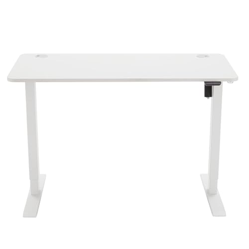Amazon Basics Sitz-Steh-Schreibtisch, elektrisch höhenverstellbar, 120 x 60 cm, ergonomisch, mit einfacher Bedienung, Tischplatte und Rahmen in Weiß Amazon Basics Sitz-Steh-Schreibtisch, elektrisch höhenverstellbar, 120 x 60 cm, ergonomisch, mit einfacher Bedienung, Tischplatte und Rahmen in Weiß von Amazon Basics