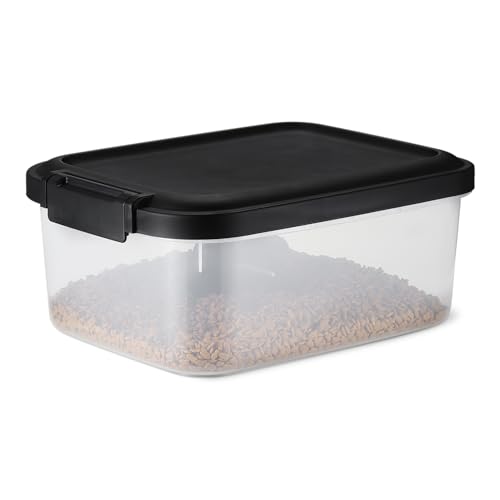 Amazon Basics Tierfutterbehälter für, 4.5 kg,Transparent und Schwarz Amazon Basics Tierfutterbehälter für, 4.5 kg,Transparent und Schwarz von Amazon Basics