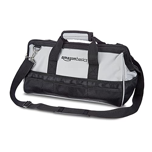 Amazon Basics Werkzeugtasche - 41 cm, Graues,schwarzes Amazon Basics Werkzeugtasche - 41 cm, Graues,schwarzes von Amazon Basics