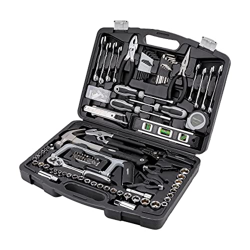 Amazon Basics Allgemeines Handwerkzeug-Set für den Haushalt, 173-teilig von Amazon Basics