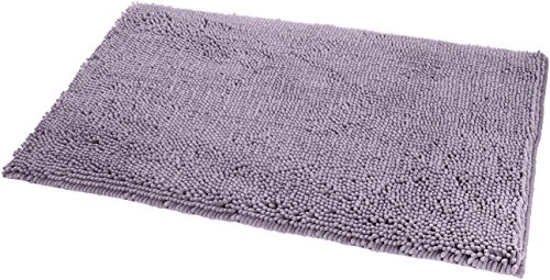 Amazon Basics Mikrofaser Badezimmer Matte, rutschfest, 53 x 87 cm, Lavendel von Amazon Basics