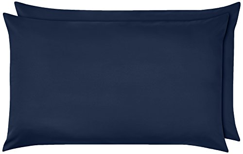 Amazon Basics Mikrofaser-Kissenbezüge, 50 x 80 cm, 2er-Pack, Marineblau Amazon Basics Mikrofaser-Kissenbezüge, 50 x 80 cm, 2er-Pack, Marineblau von Amazon Basics