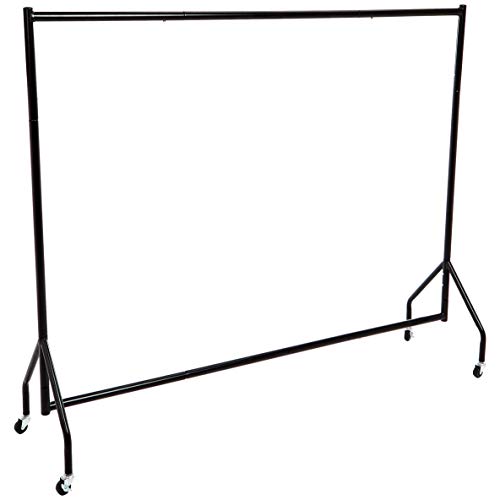 Amazon Basics Kleiderständer, 1,82 x 1,52 m, Schwarz von Amazon Basics