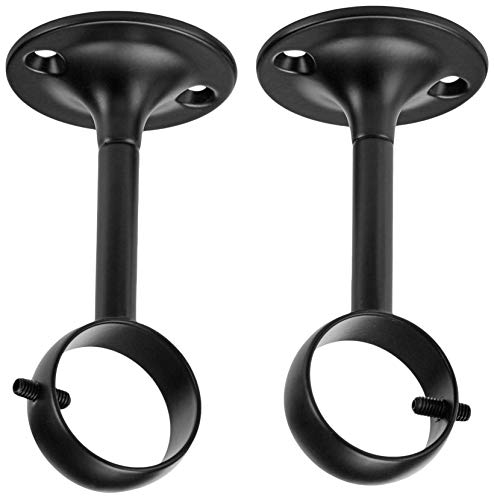 Amazon Basics Deckenhalterungsset, 2 Stück, Schwarz Amazon Basics Deckenhalterungsset, 2 Stück, Schwarz von Amazon Basics