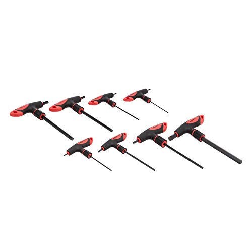 Amazon Basics Innensechskantschlüssel-Set, mit T-Griff, 8 Teile, 2 -10 mm Amazon Basics Innensechskantschlüssel-Set, mit T-Griff, 8 Teile, 2 -10 mm von Amazon Basics