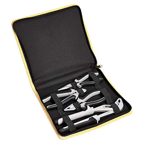 Amazon Basics Zangen 4Stück Set,Teile, Grau Schwarz von Amazon Basics