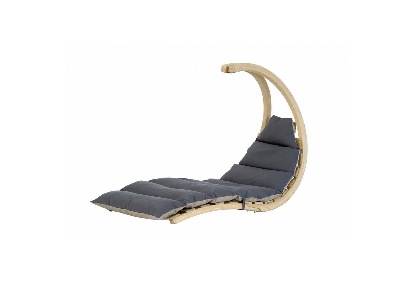 Amazonas Hängematte AMAZONAS Schwebeliege Swing Lounger Anthracite inkl. Sitzkissen und von Amazonas