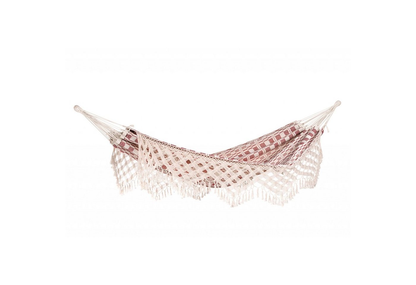 Amazonas Hängematte AMAZONAS XXL Boho Hängematte Rio Bordeaux Tuchhängematte von Amazonas