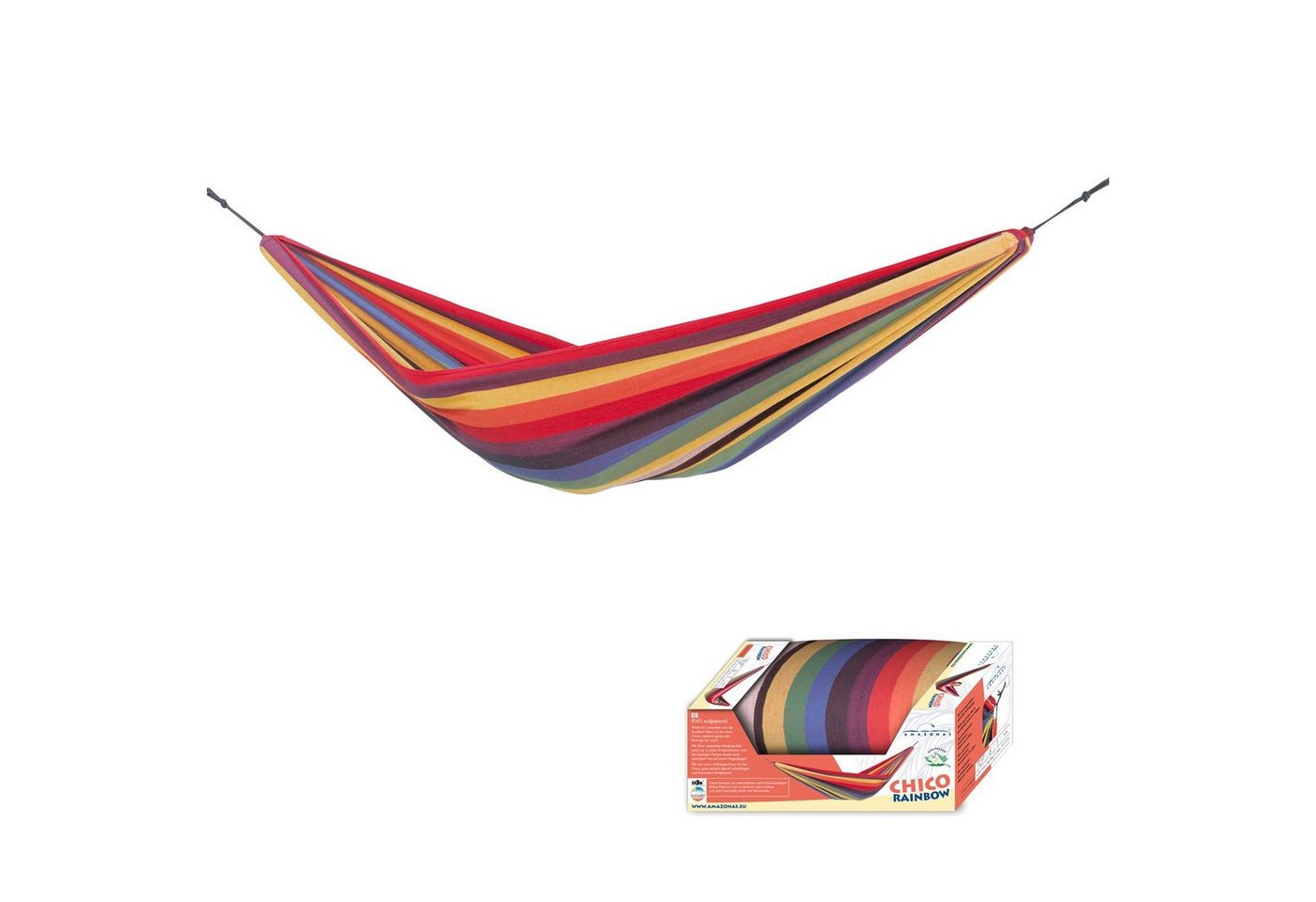 Amazonas Hängematte Chico Rainbow Kinder Reise Tuch, Hängematte Wetterfest Garten Camping Amazonas Hängematte Chico Rainbow Kinder Reise Tuch, Hängematte Wetterfest Garten Camping von Amazonas