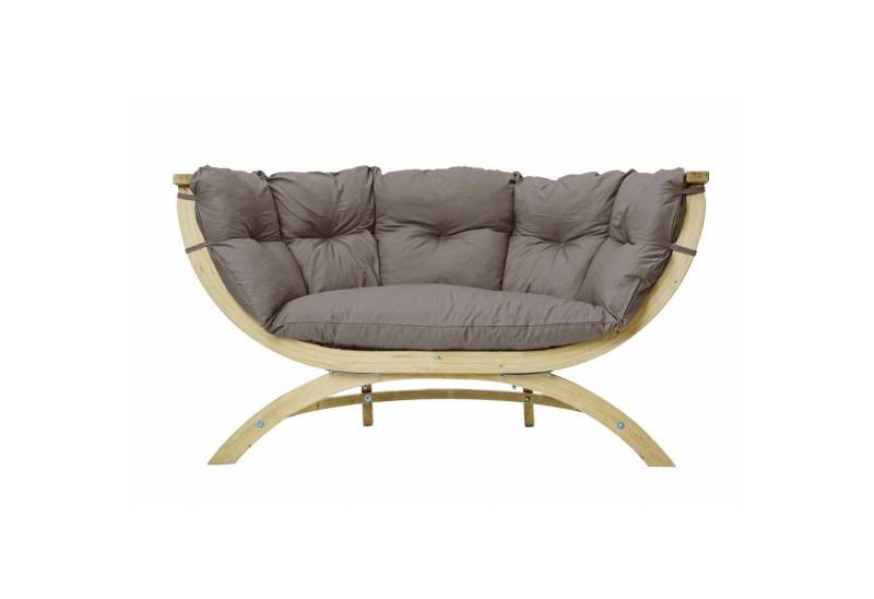 Amazonas Loungesofa AMAZONAS Loungesofa Siena Due Taupe inkl. Sitzkissen ca. 171,5 x 94 x von Amazonas
