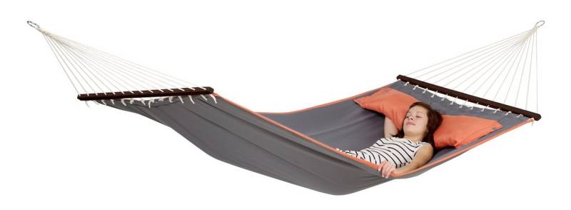 Amazonas Stabhängematte American Dream Grey XL: Stil und Komfort, bis zu 2 Personen von Amazonas