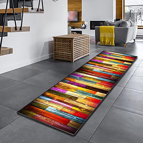 Amazpro Teppich Läufer Flur 100x400cm, TeppichläUfer Flur, Weiches Superabsorbierendes LäUfer Teppiche Flur rutschfest für Küche Schlafzimmer Wohnzimmer von Amazpro