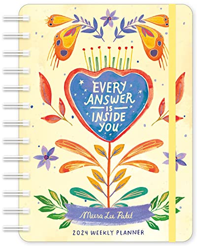 Meera Lee Patel Weekly Planner 2024: Every Answer is Inside You von Amber Lotus