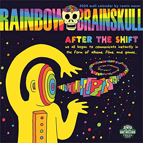 Rainbow Brainskulls 2024 Calendar: After the Shift von Amber Lotus