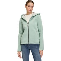 Amber & June Outdoorjacke "Amber & June Übergangsjacke mit Kapuze", mit Kapuze von Amber & June