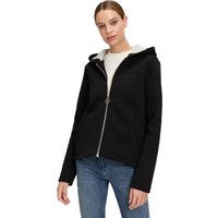 Amber & June Outdoorjacke "Amber & June Damen Übergangsjacke mit Kapuze", mit Kapuze von Amber & June