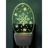 Schneeflocke Nachtlicht von AmberArtDesignsShop