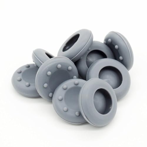 10 x Analog Controller Thumb Stick Grip Thumbstick Joystick Cap Abdeckung für PS4 PS3 Für Xbox 360 Xbox One (Grau) von Ambertown