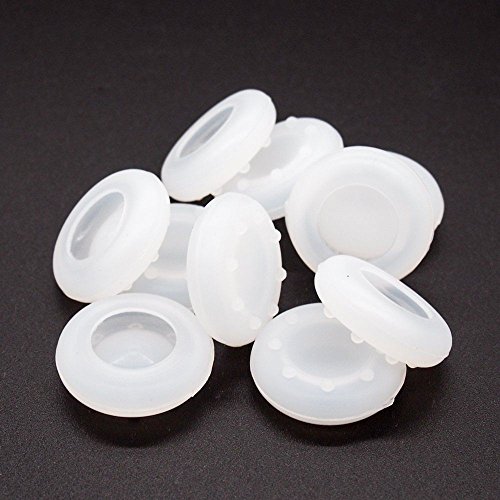 10 x Analog Controller Thumb Stick Grip Thumbstick Joystick Cap Abdeckung für PS4 PS3 Für Xbox 360 Xbox One (kristallklar) von Ambertown