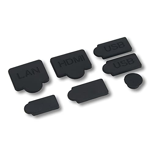 7 in 1 Silikon Staubstecker Abdeckung LAN HDMI Typ-C USB Dock Anti-Staub Abdeckung Staubdicht Stecker für PS5 Spielkonsole Zubehör Staubstecker Abdeckung 7 in 1 Silikon Staubstecker Abdeckung LAN HDMI Typ-C USB Dock Anti-Staub Abdeckung Staubdicht Stecker für PS5 Spielkonsole Zubehör Staubstecker Abdeckung von Ambertown