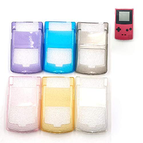 Crystal Shell Soft TPU Case Protective Cover for GBC Gameboy Color Console Protection Cover (Clear Yellow) von Ambertown