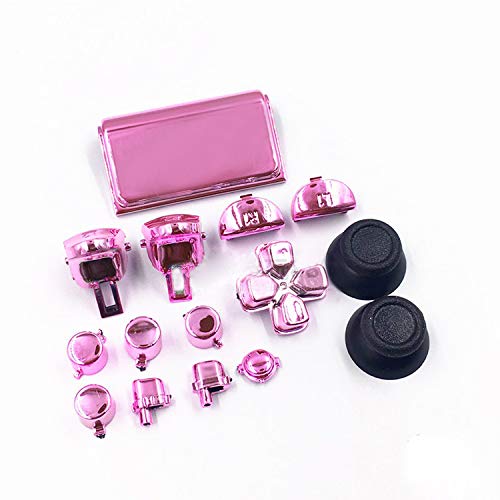 Dpad L2 R2 L1 R1 Trigger Button Buttons Dpad Thumbsticks für PS4 Pro Slim JDM 040 JDS040 JDM 050 JDS050 4.0 5.0 Versions Controller – Chrome Pink Dpad L2 R2 L1 R1 Trigger Button Buttons Dpad Thumbsticks für PS4 Pro Slim JDM 040 JDS040 JDM 050 JDS050 4.0 5.0 Versions Controller – Chrome Pink von Ambertown