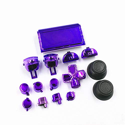 Dpad L2 R2 L1 R1 Trigger Button Buttons Dpad Thumbsticks für PS4 Pro Slim JDM 040 JDS040 JDM 050 JDS050 4.0 5.0 Versions Controller – Chrome Purple Purple Dpad L2 R2 L1 R1 Trigger Button Buttons Dpad Thumbsticks für PS4 Pro Slim JDM 040 JDS040 JDM 050 JDS050 4.0 5.0 Versions Controller – Chrome Purple Purple von Ambertown