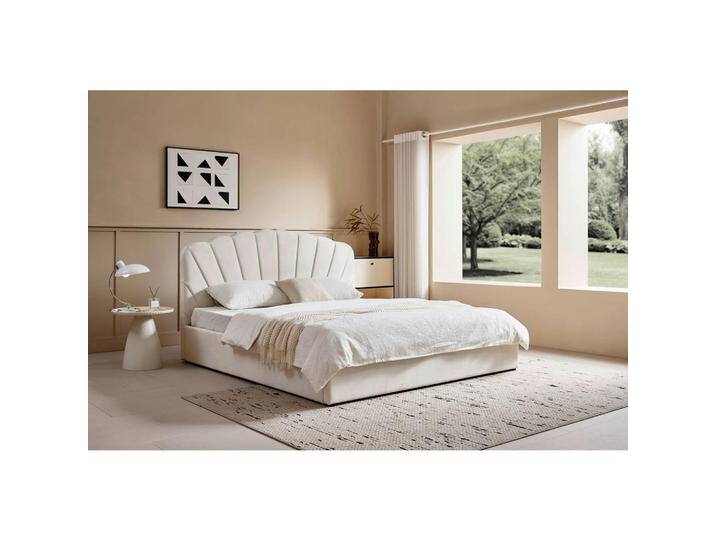 Ambia Home POLSTERBETT, Beige, Holz, Pappel, massiv, 180x200 cm, gepolstertes Kopfteil, Stoffauswahl, Schlafzimmer, Betten, Polsterbetten Ambia Home POLSTERBETT, Beige, Holz, Pappel, massiv, 180x200 cm, gepolstertes Kopfteil, Stoffauswahl, Schlafzimmer, Betten, Polsterbetten von Ambia-Home