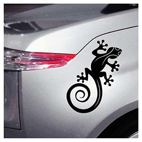 Ambiance-Live Wandaufkleber Eidechse Gecko für Ihr Auto, 16 x 20 cm, Burgunderrot von Ambiance Sticker