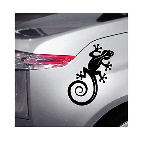 Ambiance-Live Wandtattoo Eidechse Gecko für Ihr Auto 16 x 20 cm schwarz von Ambiance Sticker