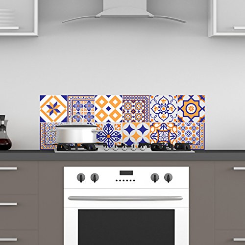 Sticker Origami | Wandaufkleber Kolibri - Tapete Dekoration Raum und Wohnzimmer | 40 x 40 cm von Ambiance Sticker
