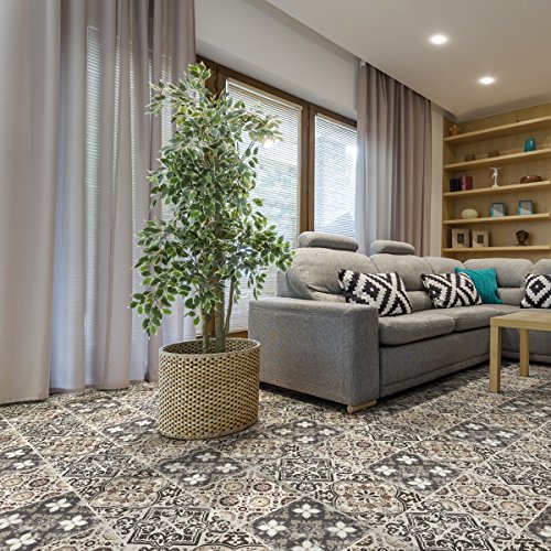 Ambiance-Live col-floor-RV-0568 col-floor-RV-0568_40 x 40 cm, selbstklebend, Domingo, 40 x 40 cm von Ambiance Sticker